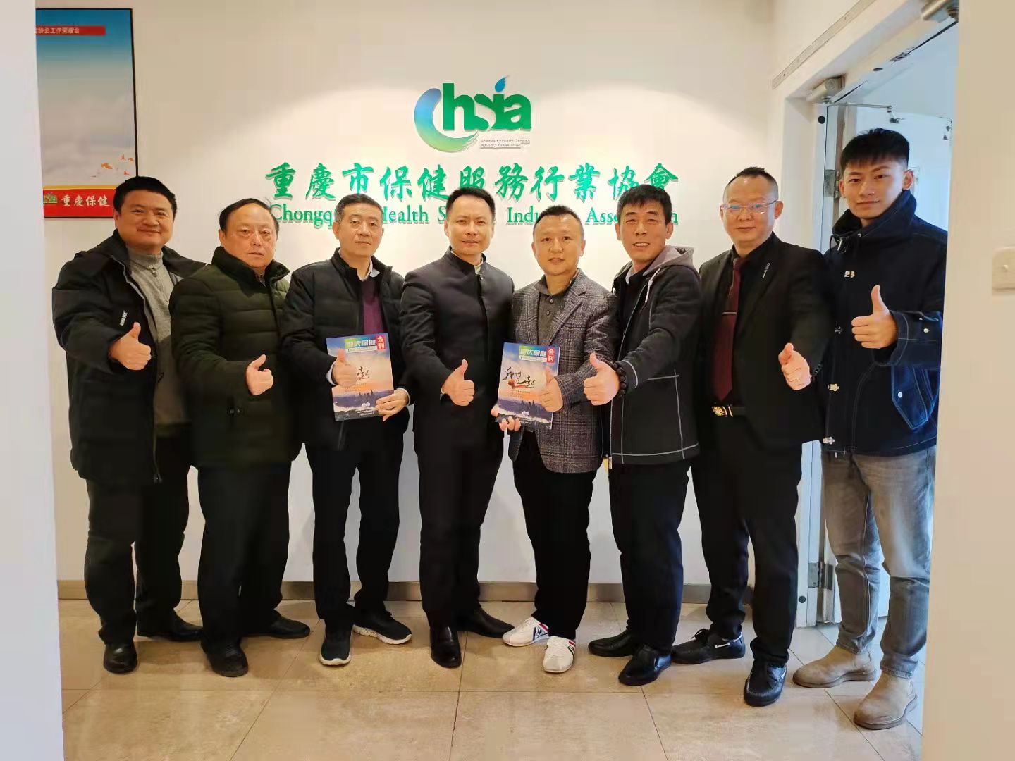 湖北足浴协会会长陈红奎到访协会