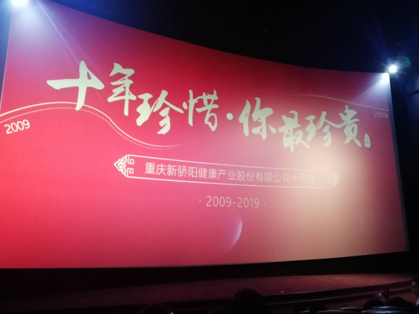 新骄阳健康产业股份有限公司举办十周年庆典