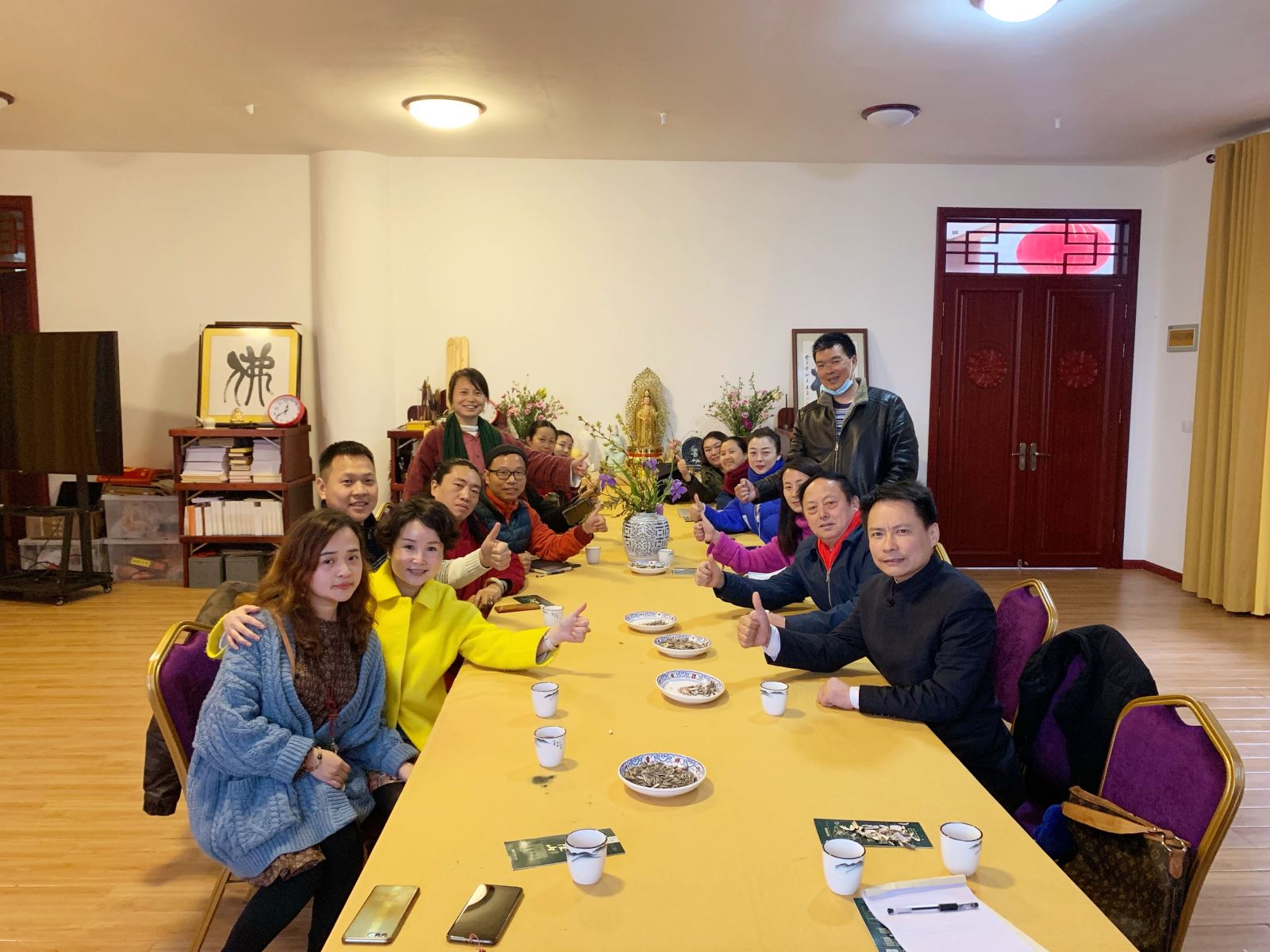 协会参加武陵山健康养生项目考察